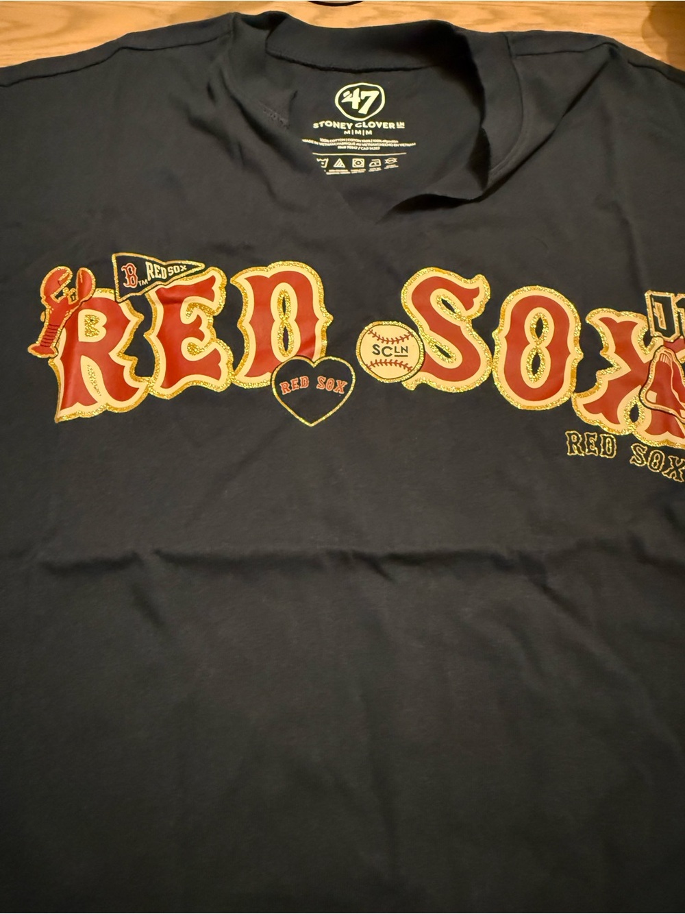 BNWT Stoney Clover Lane Boston Red Sox Crop Top – Size M ⚾️